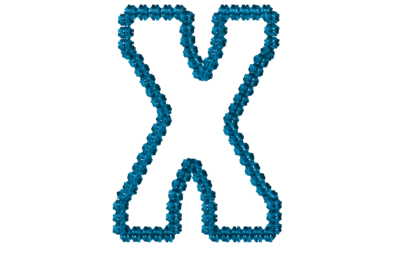 Alphabet Letter X Applique Review