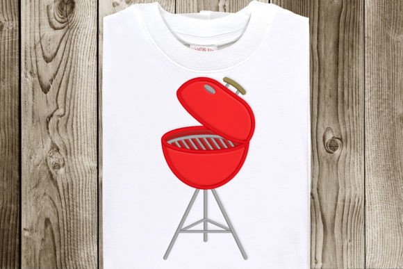 BBQ Charcoal Grill Applique Review