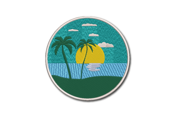 Beach Patch Embroidery Review
