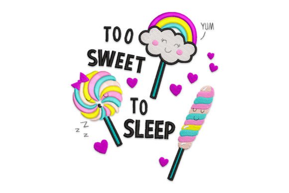 Candy Sweets Embroidery Review