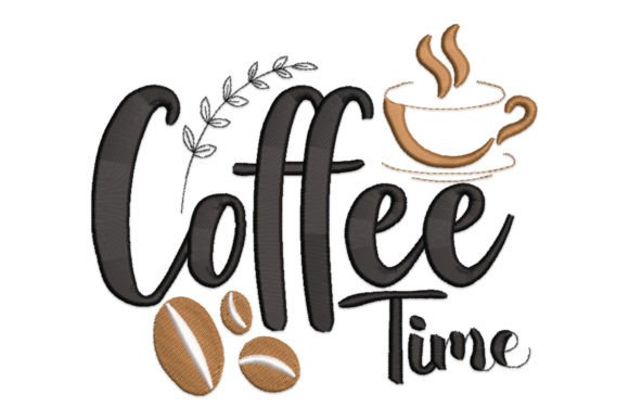 Coffee Time Embroidery Review for Seasonal Projects