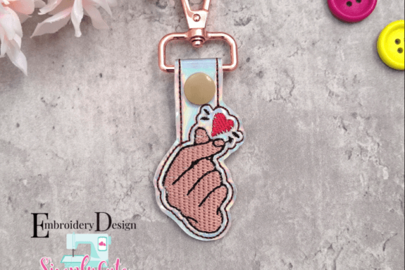 Heart Key Fob Review for Seasonal Embroidery Projects