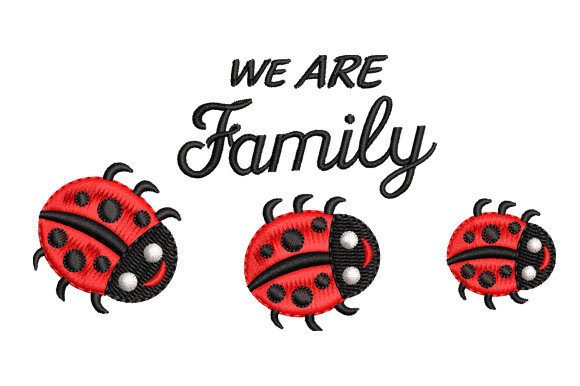 Lady Bug Family Embroidery Review