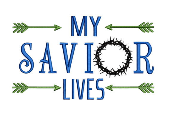 My Savior Lives Easter Embroidery Design Review