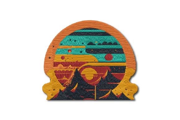 Sunset Mountain Patch Review for Craft Fair Products