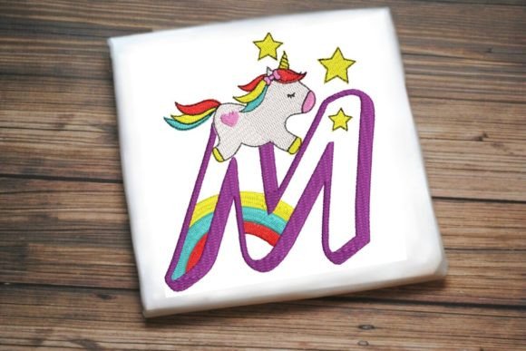 Unicorn Rainbow Letter M Review