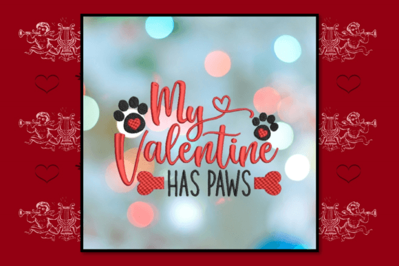 Valentine Paws-Small Review for Embroidery Projects